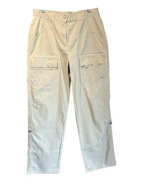 L.L. Bean tan Cargo Pants with Multiple Pockets